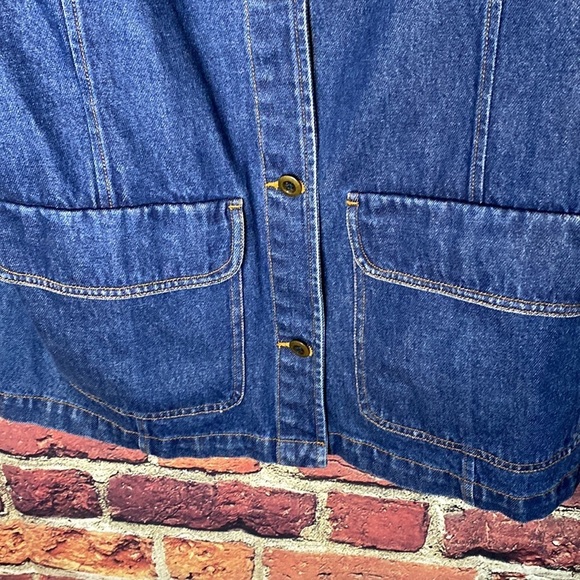 Vintage tradition county collection denim jean jacket size 16 - Picture 4 of 8